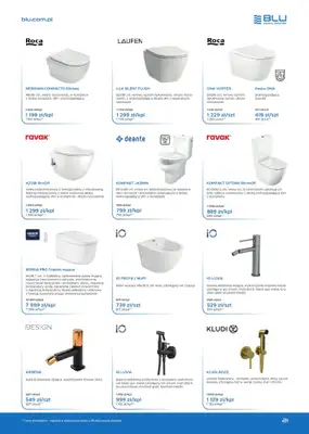 Blu Salony Łazienek - gazetka promocyjna Gazetka od soboty 01.11 do soboty 28.02 - strona 21 Blu Salony Łazienek - gazetka promocyjna Gazetka od soboty 01.11 do soboty 28.02 - strona 21