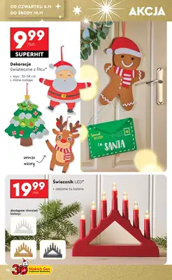 Biedronka - gazetka promocyjna Okazje tygodnia od 3.11 od poniedziałku 03.11 do środy 19.11 - strona 16 Biedronka - gazetka promocyjna Okazje tygodnia od 3.11 od poniedziałku 03.11 do środy 19.11 - strona 16