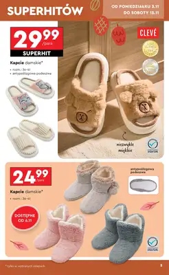 Biedronka - gazetka promocyjna Okazje tygodnia od 3.11 od poniedziałku 03.11 do środy 19.11 - strona 5 Biedronka - gazetka promocyjna Okazje tygodnia od 3.11 od poniedziałku 03.11 do środy 19.11 - strona 5