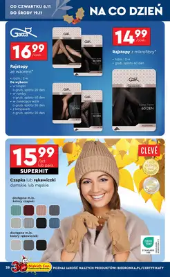 Biedronka - gazetka promocyjna Okazje tygodnia od 3.11 od poniedziałku 03.11 do środy 19.11 - strona 26 Biedronka - gazetka promocyjna Okazje tygodnia od 3.11 od poniedziałku 03.11 do środy 19.11 - strona 26