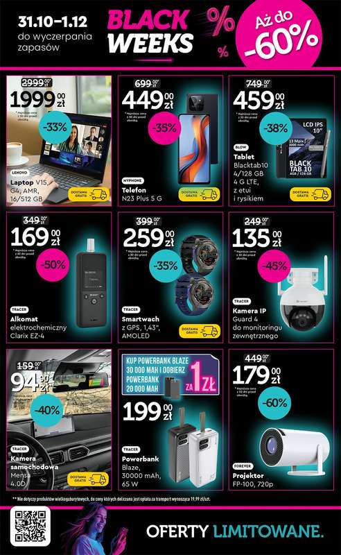 Biedronka - gazetka promocyjna Okazje tygodnia od 3.11 od poniedziałku 03.11 do środy 19.11 - strona 30