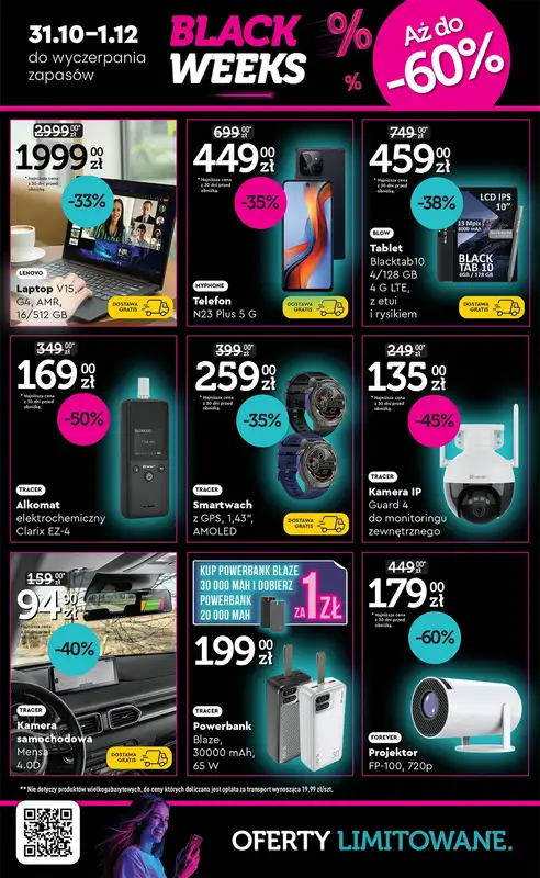 Biedronka - gazetka promocyjna Okazje tygodnia od 3.11 od poniedziałku 03.11 do środy 19.11 - strona 30