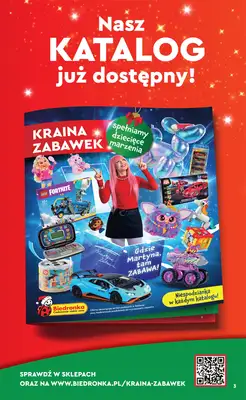Biedronka - gazetka promocyjna Okazje tygodnia od 3.11 od poniedziałku 03.11 do środy 19.11 - strona 3 Biedronka - gazetka promocyjna Okazje tygodnia od 3.11 od poniedziałku 03.11 do środy 19.11 - strona 3