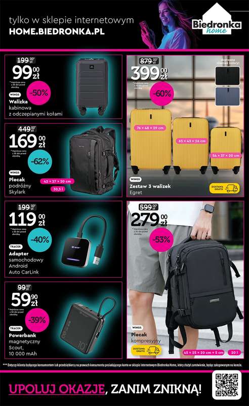 Biedronka - gazetka promocyjna Okazje tygodnia od 3.11 od poniedziałku 03.11 do środy 19.11 - strona 31