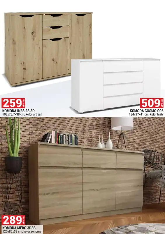 Merkury Market - gazetka promocyjna Meble, wypoczynki, materace od soboty 01.11 do niedzieli 30.11 - strona 18