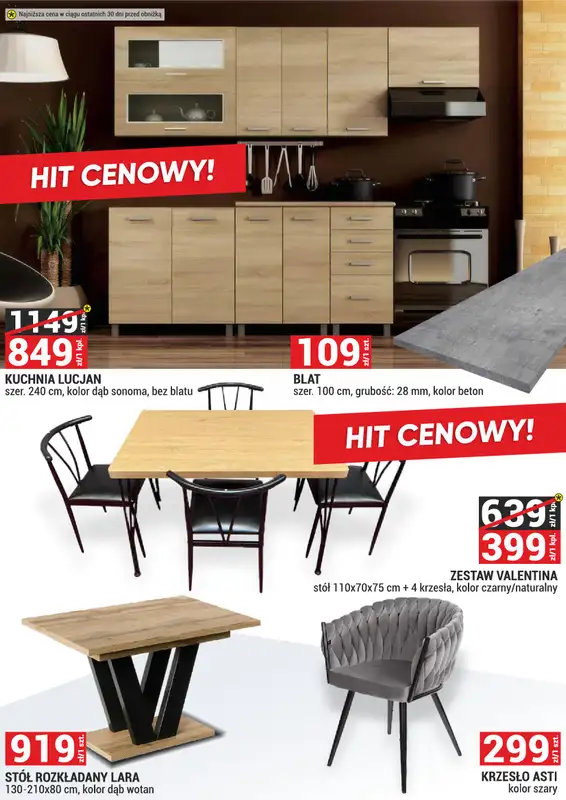 Merkury Market - gazetka promocyjna Meble, wypoczynki, materace od soboty 01.11 do niedzieli 30.11 - strona 32