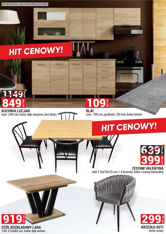 Merkury Market - gazetka promocyjna Meble, wypoczynki, materace od soboty 01.11 do niedzieli 30.11 - strona 32 Merkury Market - gazetka promocyjna Meble, wypoczynki, materace od soboty 01.11 do niedzieli 30.11 - strona 32