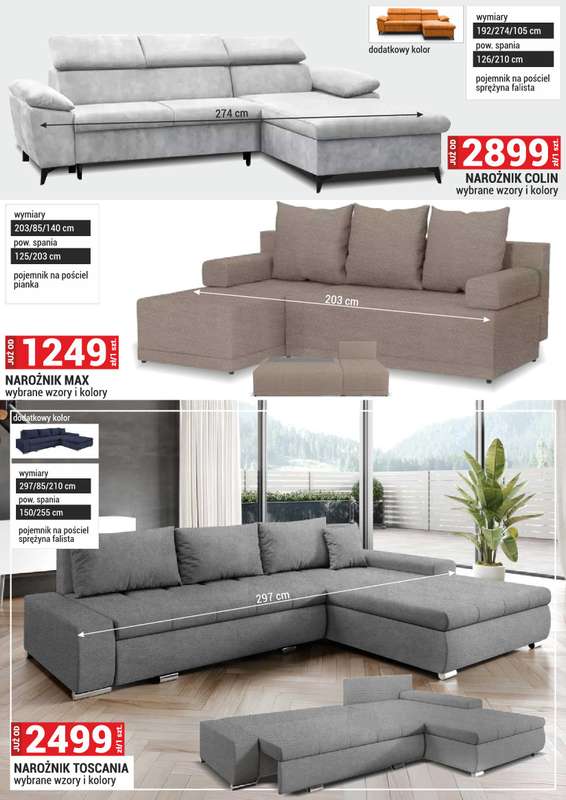 Merkury Market - gazetka promocyjna Meble, wypoczynki, materace od soboty 01.11 do niedzieli 30.11 - strona 14