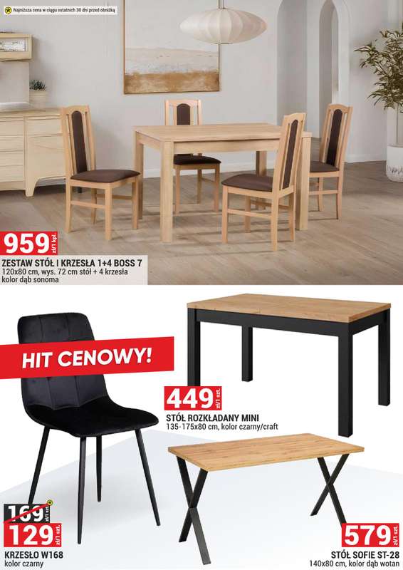 Merkury Market - gazetka promocyjna Meble, wypoczynki, materace od soboty 01.11 do niedzieli 30.11 - strona 28