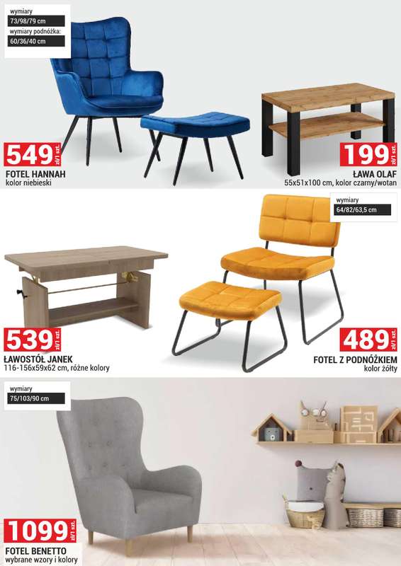 Merkury Market - gazetka promocyjna Meble, wypoczynki, materace od soboty 01.11 do niedzieli 30.11 - strona 20
