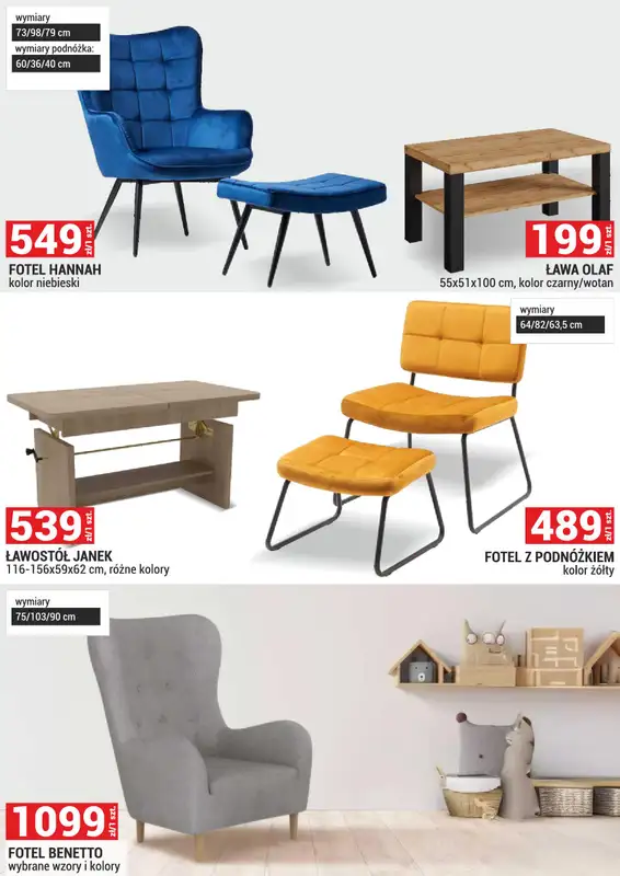 Merkury Market - gazetka promocyjna Meble, wypoczynki, materace od soboty 01.11 do niedzieli 30.11 - strona 20
