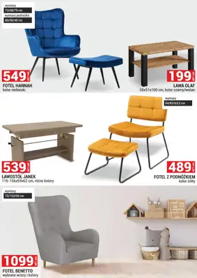 Merkury Market - gazetka promocyjna Meble, wypoczynki, materace od soboty 01.11 do niedzieli 30.11 - strona 20 Merkury Market - gazetka promocyjna Meble, wypoczynki, materace od soboty 01.11 do niedzieli 30.11 - strona 20