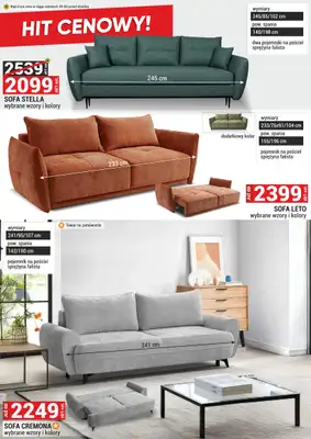 Merkury Market - gazetka promocyjna Meble, wypoczynki, materace od soboty 01.11 do niedzieli 30.11 - strona 7 Merkury Market - gazetka promocyjna Meble, wypoczynki, materace od soboty 01.11 do niedzieli 30.11 - strona 7