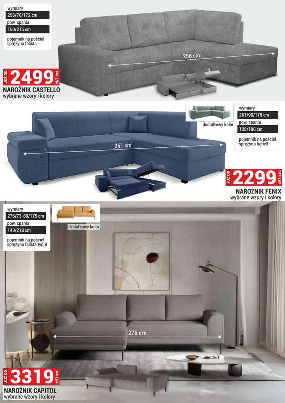 Merkury Market - gazetka promocyjna Meble, wypoczynki, materace od soboty 01.11 do niedzieli 30.11 - strona 5