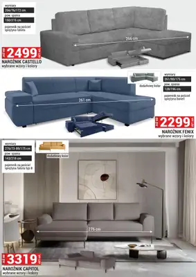Merkury Market - gazetka promocyjna Meble, wypoczynki, materace od soboty 01.11 do niedzieli 30.11 - strona 5 Merkury Market - gazetka promocyjna Meble, wypoczynki, materace od soboty 01.11 do niedzieli 30.11 - strona 5