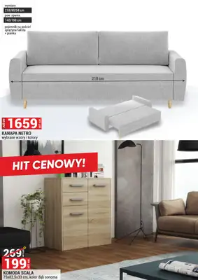 Merkury Market - gazetka promocyjna Meble, wypoczynki, materace od soboty 01.11 do niedzieli 30.11 - strona 19 Merkury Market - gazetka promocyjna Meble, wypoczynki, materace od soboty 01.11 do niedzieli 30.11 - strona 19