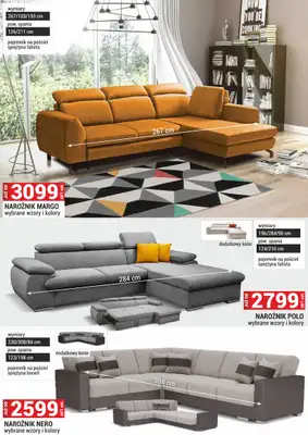 Merkury Market - gazetka promocyjna Meble, wypoczynki, materace od soboty 01.11 do niedzieli 30.11 - strona 12 Merkury Market - gazetka promocyjna Meble, wypoczynki, materace od soboty 01.11 do niedzieli 30.11 - strona 12