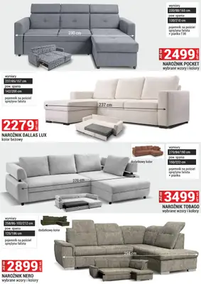 Merkury Market - gazetka promocyjna Meble, wypoczynki, materace od soboty 01.11 do niedzieli 30.11 - strona 8 Merkury Market - gazetka promocyjna Meble, wypoczynki, materace od soboty 01.11 do niedzieli 30.11 - strona 8