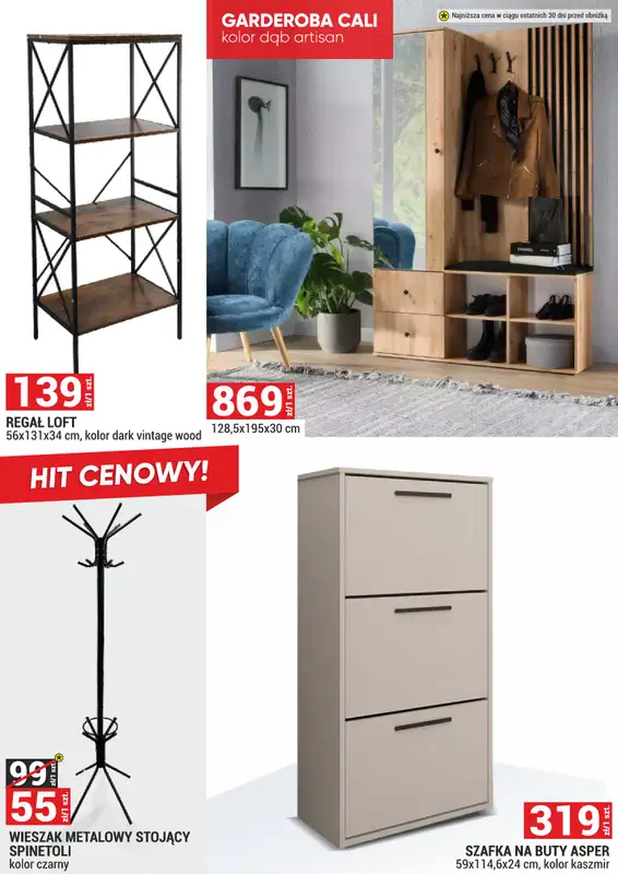 Merkury Market - gazetka promocyjna Meble, wypoczynki, materace od soboty 01.11 do niedzieli 30.11 - strona 22