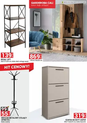 Merkury Market - gazetka promocyjna Meble, wypoczynki, materace od soboty 01.11 do niedzieli 30.11 - strona 22 Merkury Market - gazetka promocyjna Meble, wypoczynki, materace od soboty 01.11 do niedzieli 30.11 - strona 22