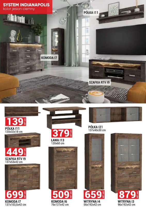 Merkury Market - gazetka promocyjna Meble, wypoczynki, materace od soboty 01.11 do niedzieli 30.11 - strona 9 Merkury Market - gazetka promocyjna Meble, wypoczynki, materace od soboty 01.11 do niedzieli 30.11 - strona 9