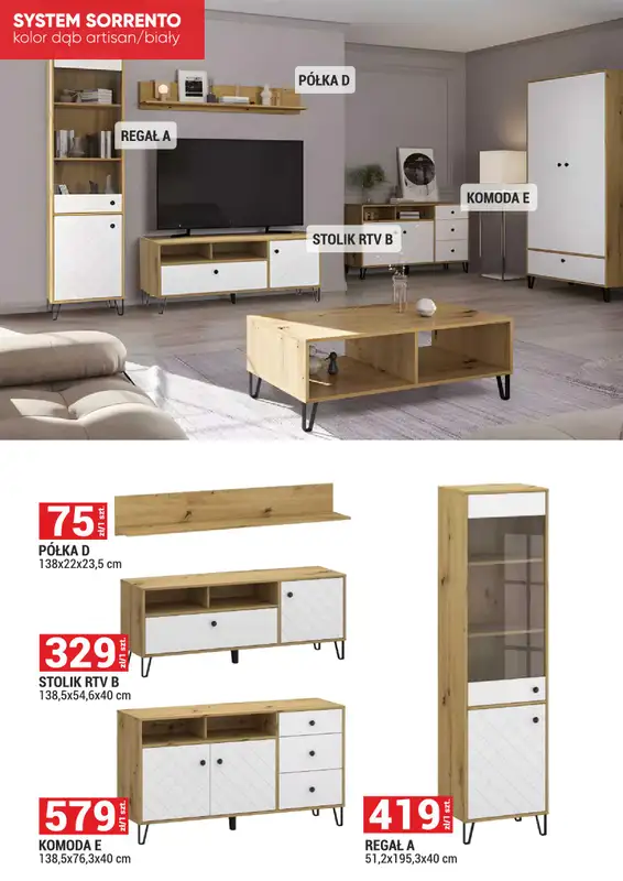 Merkury Market - gazetka promocyjna Meble, wypoczynki, materace od soboty 01.11 do niedzieli 30.11 - strona 6