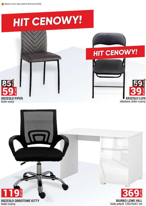 Merkury Market - gazetka promocyjna Meble, wypoczynki, materace od soboty 01.11 do niedzieli 30.11 - strona 31 Merkury Market - gazetka promocyjna Meble, wypoczynki, materace od soboty 01.11 do niedzieli 30.11 - strona 31