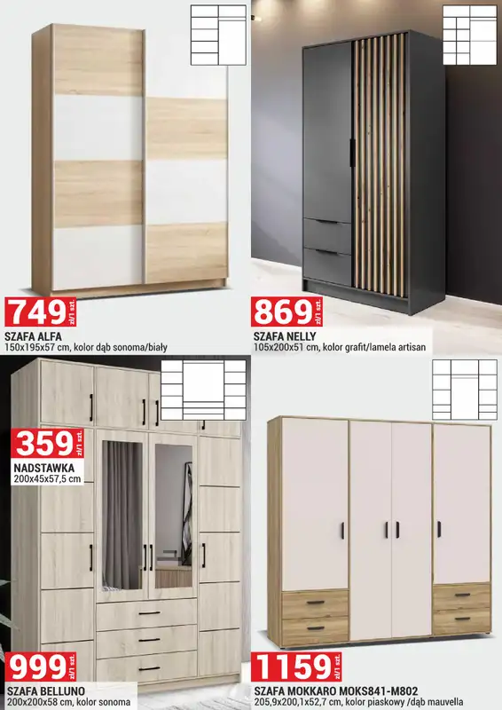 Merkury Market - gazetka promocyjna Meble, wypoczynki, materace od soboty 01.11 do niedzieli 30.11 - strona 26