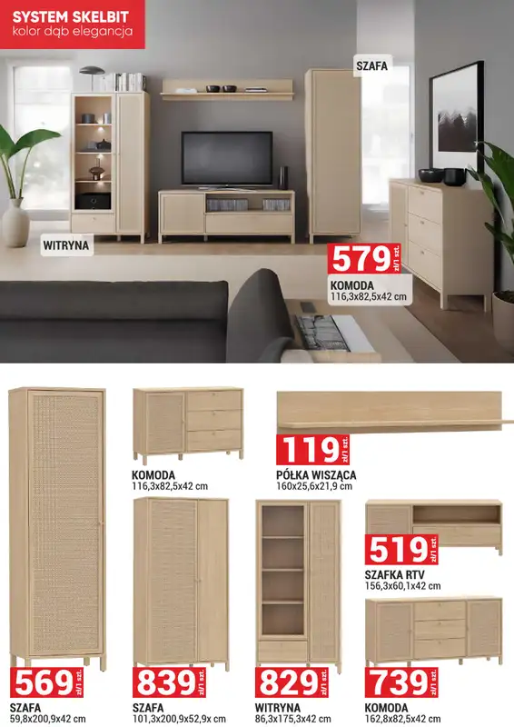 Merkury Market - gazetka promocyjna Meble, wypoczynki, materace od soboty 01.11 do niedzieli 30.11 - strona 16