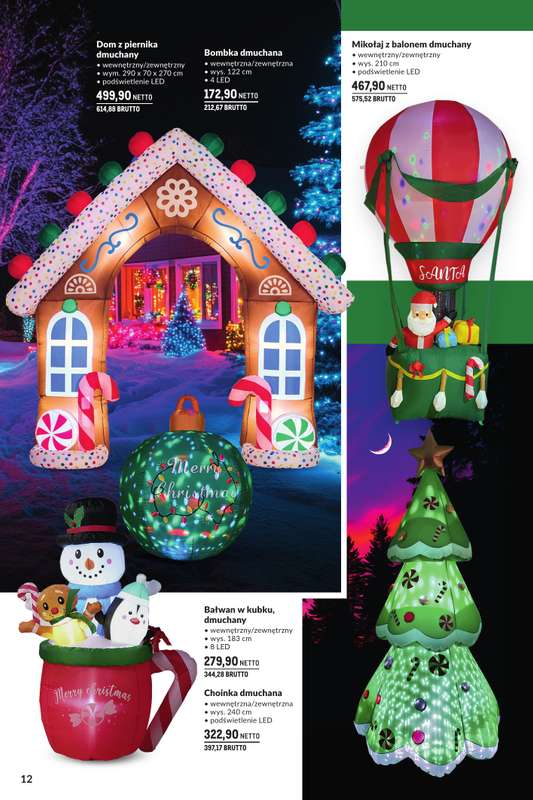 Makro - gazetka promocyjna 艢wi膮teczne dekoracje od niedzieli 02.11 do 艣rody 31.12 - strona 12 Makro - gazetka promocyjna 艢wi膮teczne dekoracje od niedzieli 02.11 do 艣rody 31.12 - strona 12