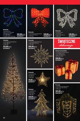 Makro - gazetka promocyjna Świąteczne dekoracje od niedzieli 02.11 do środy 31.12 - strona 14