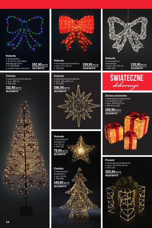 Makro - gazetka promocyjna 艢wi膮teczne dekoracje od niedzieli 02.11 do 艣rody 31.12 - strona 14 Makro - gazetka promocyjna 艢wi膮teczne dekoracje od niedzieli 02.11 do 艣rody 31.12 - strona 14