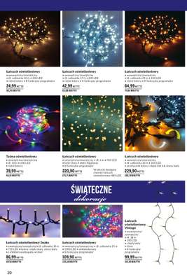 Makro - gazetka promocyjna Świąteczne dekoracje od niedzieli 02.11 do środy 31.12 - strona 20