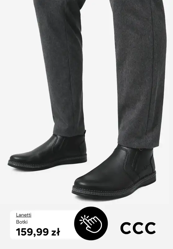 CCC - gazetka promocyjna BESTSELLERY - obuwie męskie od soboty 01.11  - strona 4