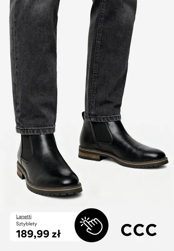 CCC - gazetka promocyjna BESTSELLERY - obuwie męskie od soboty 01.11  - strona 8