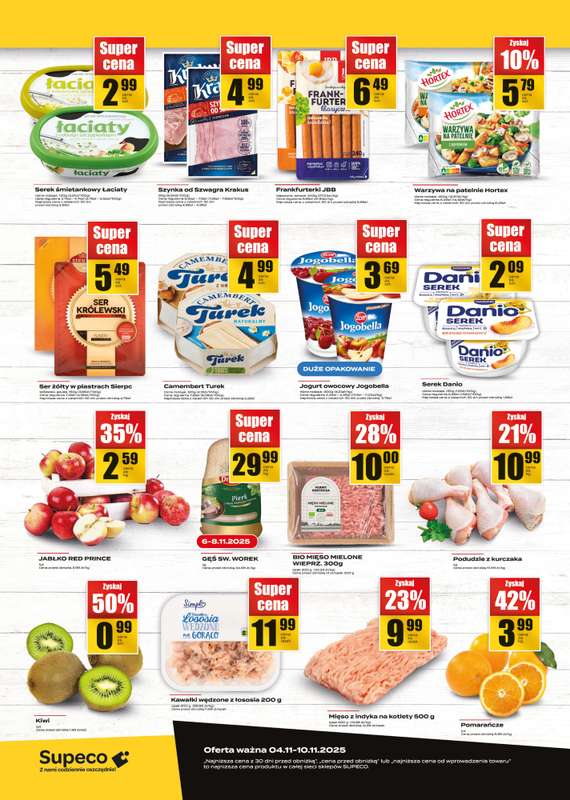 Supeco - gazetka promocyjna Targ 艣wie偶o艣ci od wtorku 04.11 do poniedzia艂ku 10.11 - strona 2 Supeco - gazetka promocyjna Targ 艣wie偶o艣ci od wtorku 04.11 do poniedzia艂ku 10.11 - strona 2
