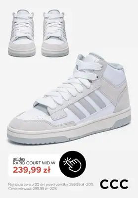 CCC - gazetka promocyjna Damskie obuwie maki ADIDAS od niedzieli 02.11  - strona 6