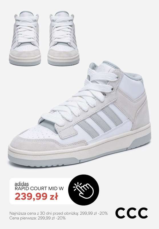 CCC - gazetka promocyjna Damskie obuwie maki ADIDAS od niedzieli 02.11  - strona 6