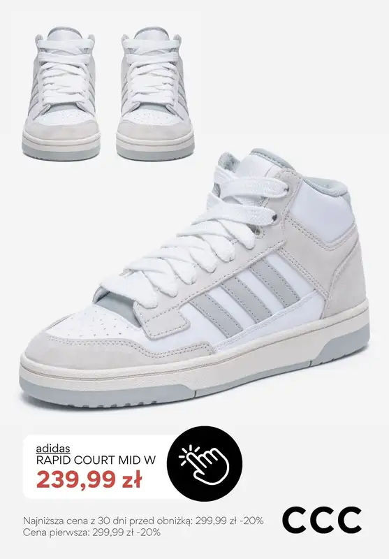 CCC - gazetka promocyjna Damskie obuwie maki ADIDAS od niedzieli 02.11  - strona 6