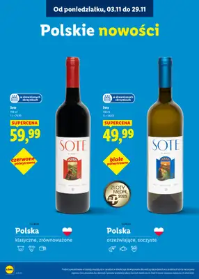 Lidl - gazetka promocyjna Karta Win od poniedziałku 03.11 do soboty 29.11 - strona 4