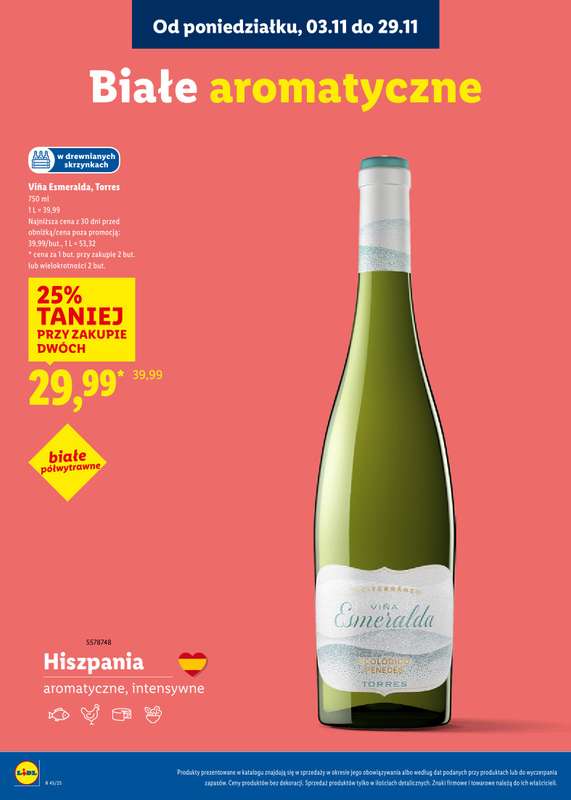 Lidl - gazetka promocyjna Karta Win od poniedziałku 03.11 do soboty 29.11 - strona 15