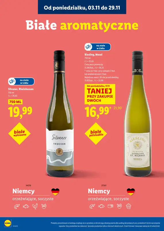 Lidl - gazetka promocyjna Karta Win od poniedziałku 03.11 do soboty 29.11 - strona 17