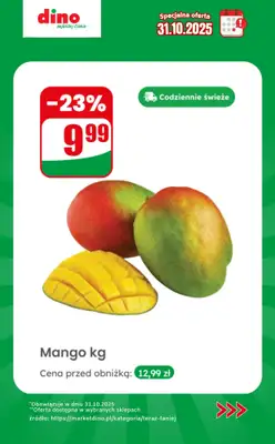 Dino - gazetka promocyjna Specjalna oferta na 31.10.2025 - promocje spoza gazetki od piątku 31.10 do piątku 31.10 - strona 6 Dino - gazetka promocyjna Specjalna oferta na 31.10.2025 - promocje spoza gazetki od piątku 31.10 do piątku 31.10 - strona 6