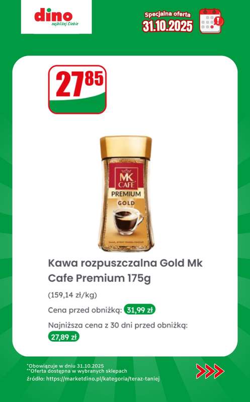 Dino - gazetka promocyjna Specjalna oferta na 31.10.2025 - promocje spoza gazetki od pi膮tku 31.10 do pi膮tku 31.10 - strona 7 Dino - gazetka promocyjna Specjalna oferta na 31.10.2025 - promocje spoza gazetki od pi膮tku 31.10 do pi膮tku 31.10 - strona 7