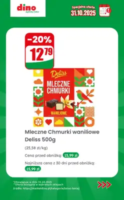 Dino - gazetka promocyjna Specjalna oferta na 31.10.2025 - promocje spoza gazetki od piątku 31.10 do piątku 31.10 - strona 11 Dino - gazetka promocyjna Specjalna oferta na 31.10.2025 - promocje spoza gazetki od piątku 31.10 do piątku 31.10 - strona 11