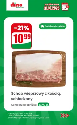 Dino - gazetka promocyjna Specjalna oferta na 31.10.2025 - promocje spoza gazetki od piątku 31.10 do piątku 31.10 - strona 4 Dino - gazetka promocyjna Specjalna oferta na 31.10.2025 - promocje spoza gazetki od piątku 31.10 do piątku 31.10 - strona 4