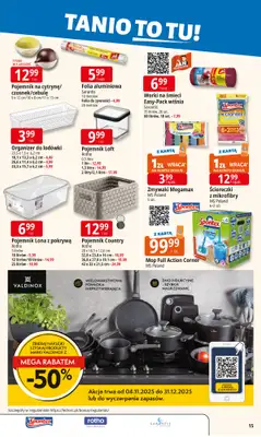 Leclerc - gazetka promocyjna Oferta E.Leclerc | Tanio to tu! od wtorku 04.11 do poniedziałku 10.11 - strona 15 Leclerc - gazetka promocyjna Oferta E.Leclerc | Tanio to tu! od wtorku 04.11 do poniedziałku 10.11 - strona 15