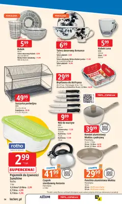 Leclerc - gazetka promocyjna Oferta E.Leclerc | Tanio to tu! od wtorku 04.11 do poniedziałku 10.11 - strona 14