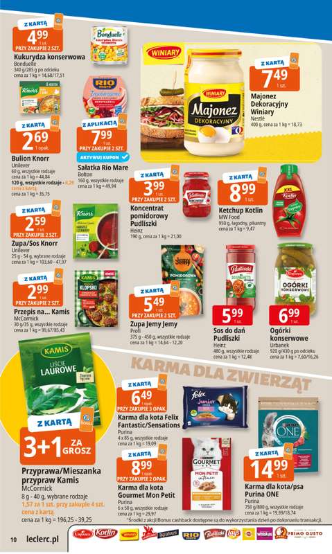 Leclerc - gazetka promocyjna Oferta E.Leclerc | Tanio to tu! od wtorku 04.11 do poniedziałku 10.11 - strona 10