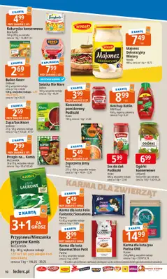 Leclerc - gazetka promocyjna Oferta E.Leclerc | Tanio to tu! od wtorku 04.11 do poniedziałku 10.11 - strona 10 Leclerc - gazetka promocyjna Oferta E.Leclerc | Tanio to tu! od wtorku 04.11 do poniedziałku 10.11 - strona 10